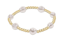 Admire Gold 3mm Bead Bracelet - Gold