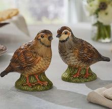 Woodland Quail Salt & Pepper S/2