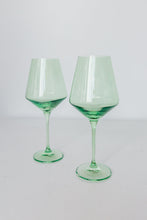 ESTELLE COLORED WINE STEMWARE COLLECTION - SET OF 2
