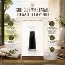 Golf Club Wine Carafe