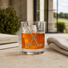 Golf Club Double Old Fashioned Glass