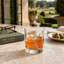 Golf Club Double Old Fashioned Glass