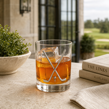 Golf Club Double Old Fashioned Glass
