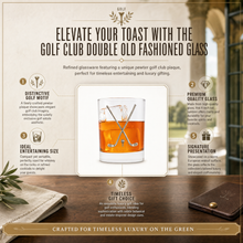Golf Club Double Old Fashioned Glass