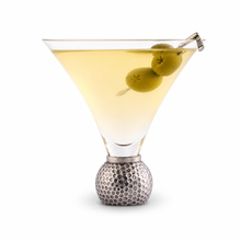 Golf Ball Cocktail /  Martini Glass