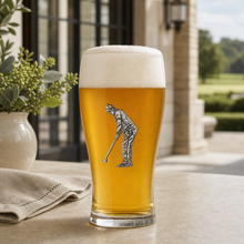 Golfer Beer Glass