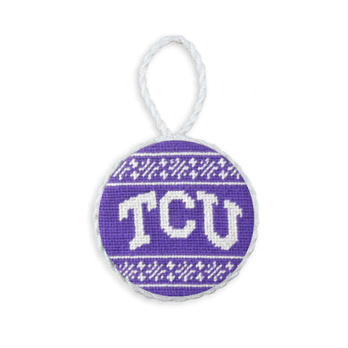 Needlepoint Ornament-TCU
