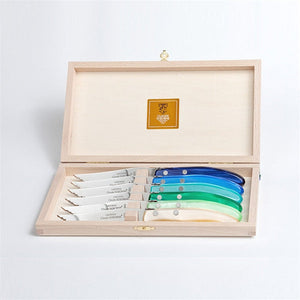Set of 6 Berlingot Steak Knives Collection