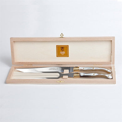 2 Piece Laguiole Carving Set Collection