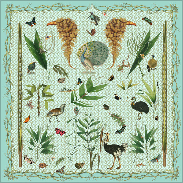 The Palm Fronds Silk