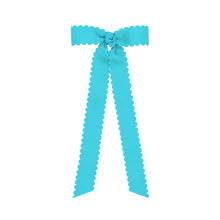 Mini Bowtie w/Scalloped Edge, Knot Wrap, and Streamer Tails