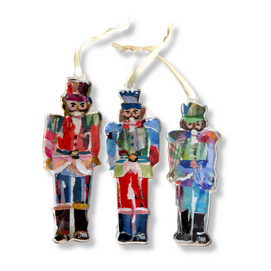Assorted Nutcracker Acrylic Ornament
