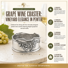 Grape Wine Coaster