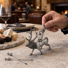 Elk Pewter Cheese Pick Set