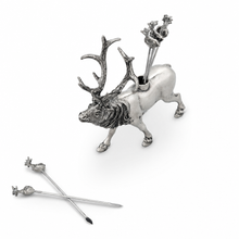 Elk Pewter Cheese Pick Set