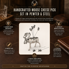 Moose Cheese Pick Set
