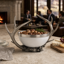 Pewter Antler Bowl