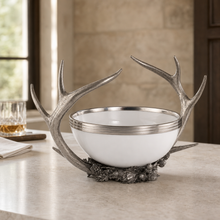 Pewter Antler Bowl