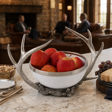 Pewter Antler Bowl