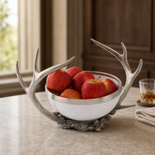 Pewter Antler Bowl