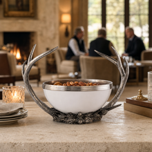 Pewter Antler Bowl