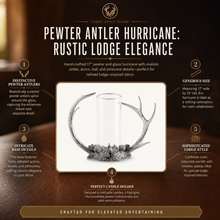 Pewter Antler Hurricane