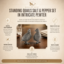 Standing Quails Salt & Pepper Set