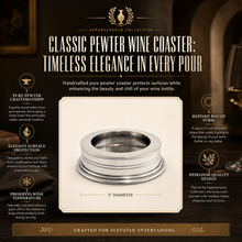 Classic Pewter Wine Coaster