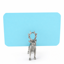 Pewter Deer Place Card Holder