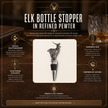 Elk Bottle Stopper