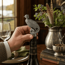 Pewter Pheasant Bottle Stopper