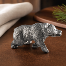 Pewter Sleeping Bear Napkin Ring