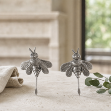 Pewter Honeybee Cheese Marker Set