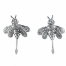 Pewter Honeybee Cheese Marker Set