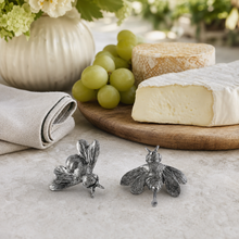 Pewter Honeybee Cheese Marker Set