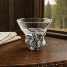 Pewter Bear Sauce Bowl