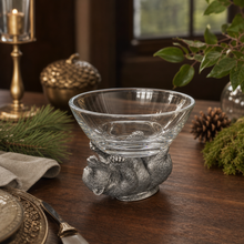 Pewter Bear Sauce Bowl