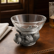 Pewter Bear Sauce Bowl