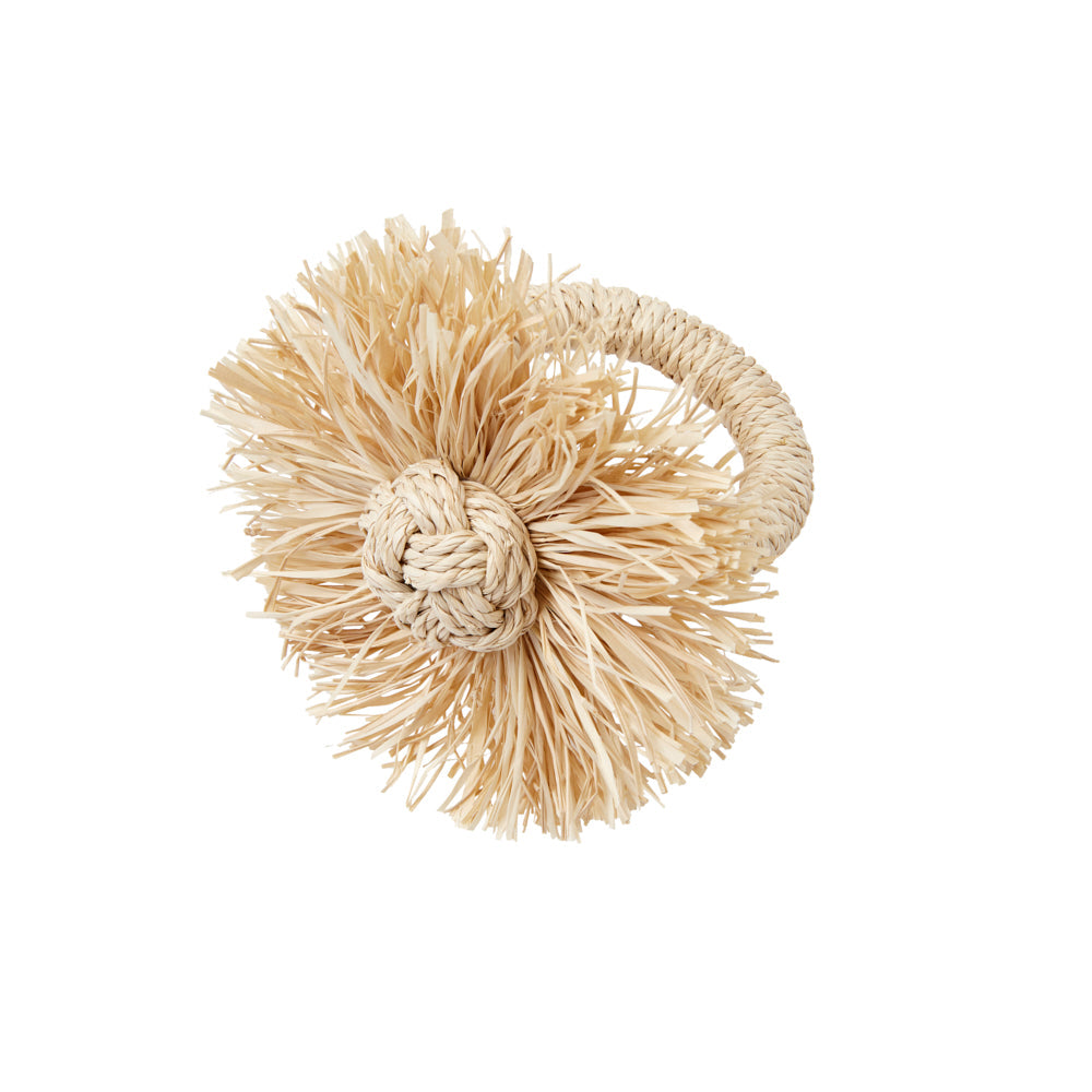S/4 Valencia Napkin Rings-hh003048-na : Natural