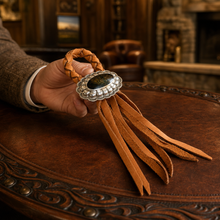 Concho Leather Napkin Ring