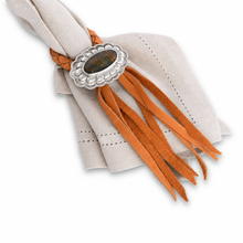 Concho Leather Napkin Ring