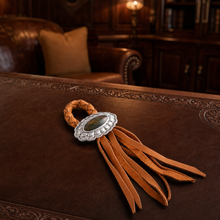 Concho Leather Napkin Ring