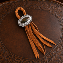 Concho Leather Napkin Ring