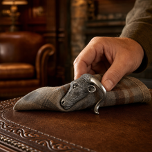 Pewter Steer Head Napkin Ring