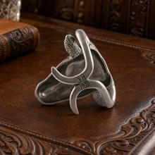 Pewter Steer Head Napkin Ring