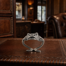 Pewter Steer Head Napkin Ring