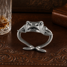 Pewter Steer Head Napkin Ring