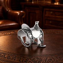 Pewter Cowboy Saddle Napkin Ring