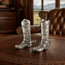 Pewter Cowboy Boot Salt & Pepper Set