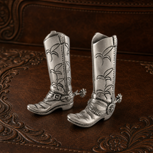 Pewter Cowboy Boot Salt & Pepper Set